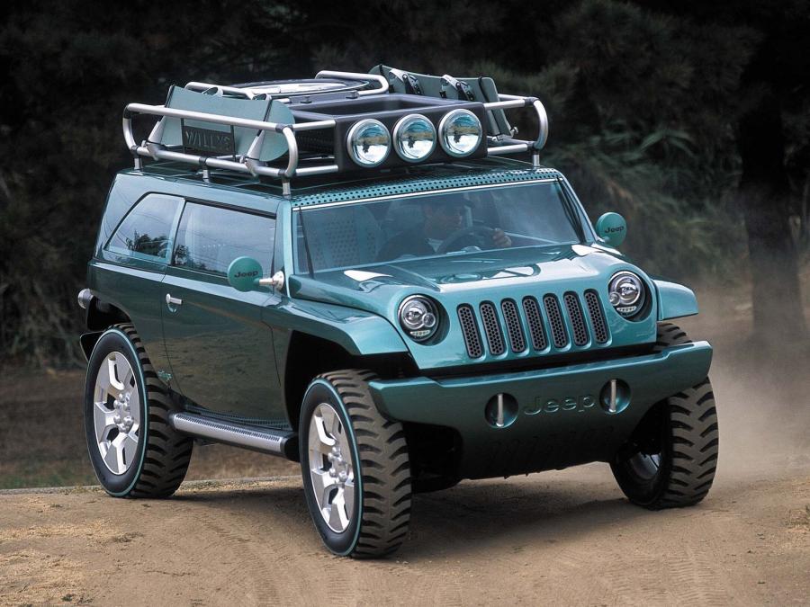  Jeep Willys 2 Concept 2001 года  (фото 8 из 19)